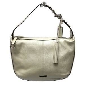 Coach Avery Leather Small Hobo Handbag